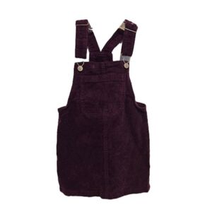 Art class corduroy overall dress Size  6X purple vintage look holiday dress Fall